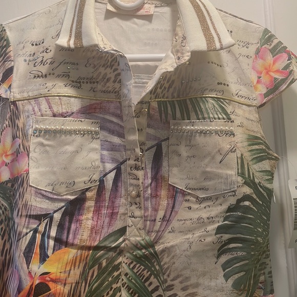 Nice Istanbul Sparkling with New Beginnings multi color dress size 40/Large - Picture 9 of 14